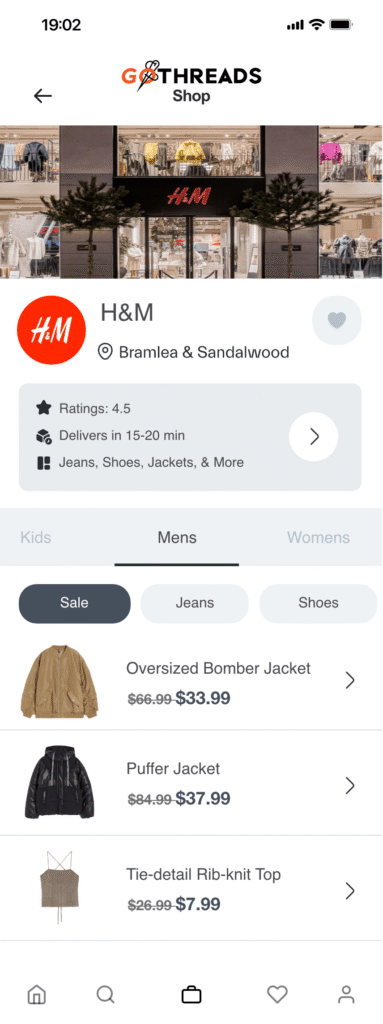 Client-Side Storefront - H&M